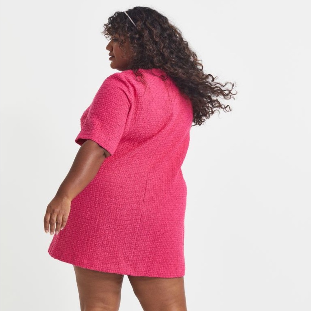 H&M jacquard weave dress 💗 - Picture 3 of 6